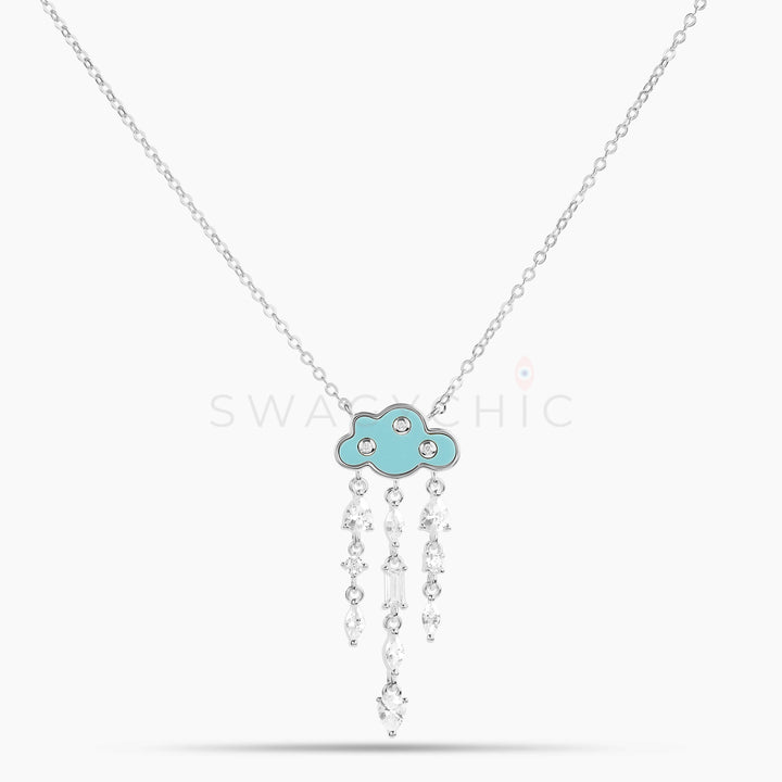 Cloud Turquoise Stone Multi-Stone Necklace - Swagychic