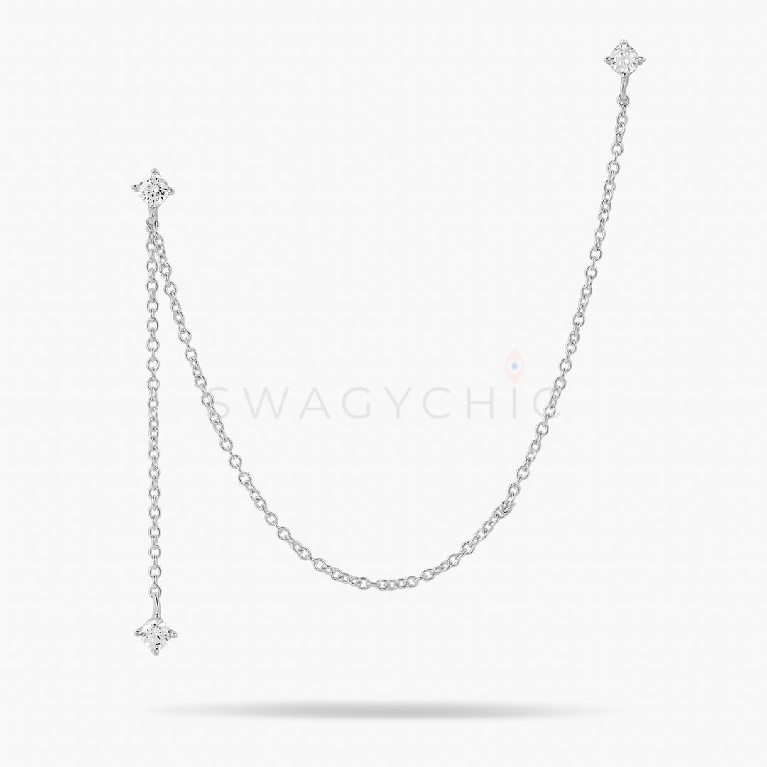 Dainty Double Piercing - Swagychic