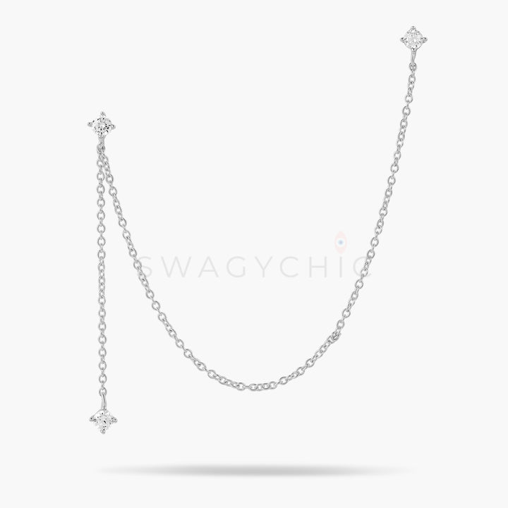 Dainty Double Piercing - Swagychic