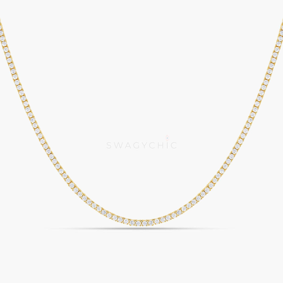 Dainty Tennis Necklace - Swagychic