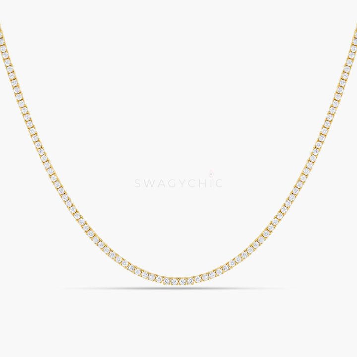 Dainty Tennis Necklace - Swagychic