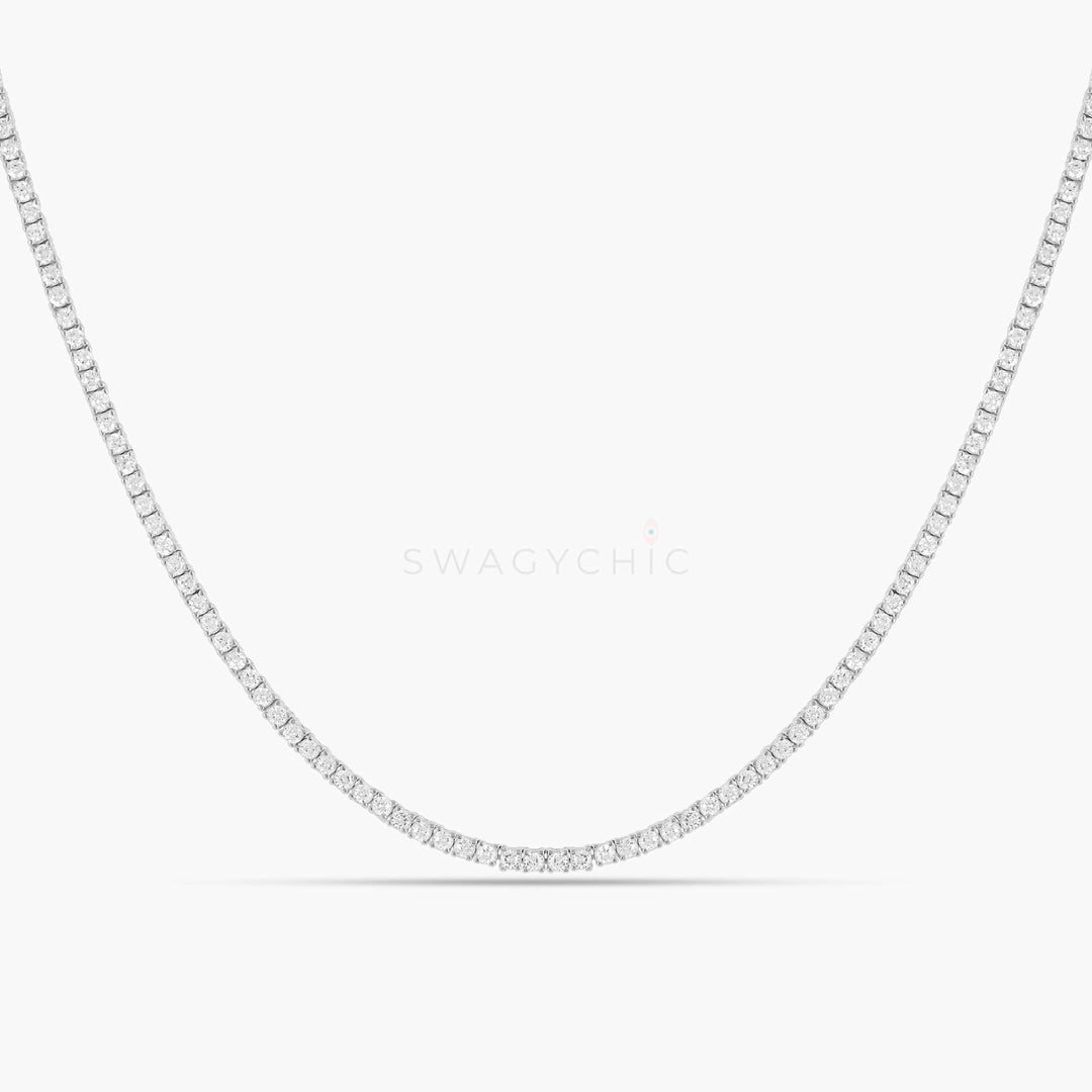 Dainty Tennis Necklace - Swagychic