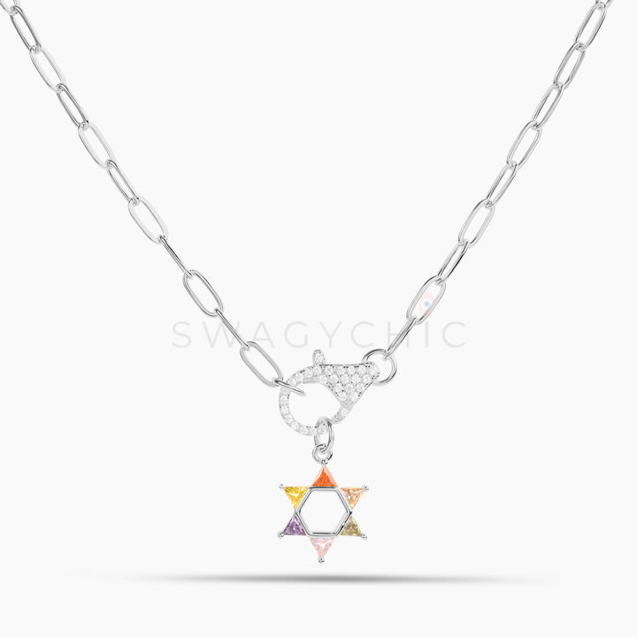 David Pastel Charm Necklace - Swagychic