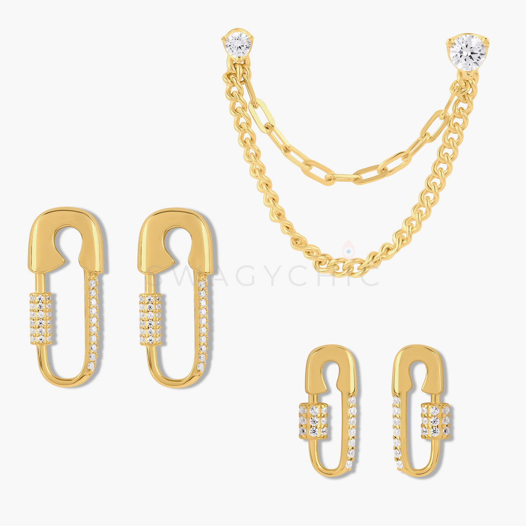 Edgy Safety Pin Bundle - Swagychic