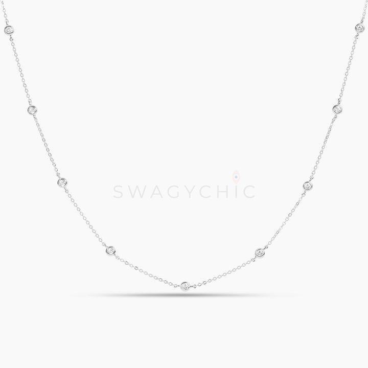 Everyday Bezel Necklace - Swagychic