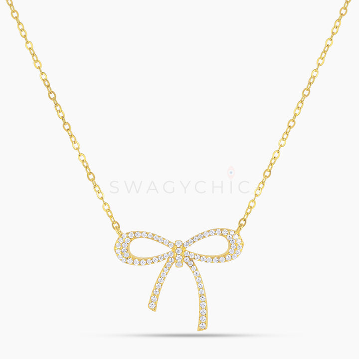 Everyday Bow Necklace - Swagychic