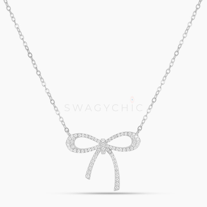 Everyday Bow Necklace - Swagychic
