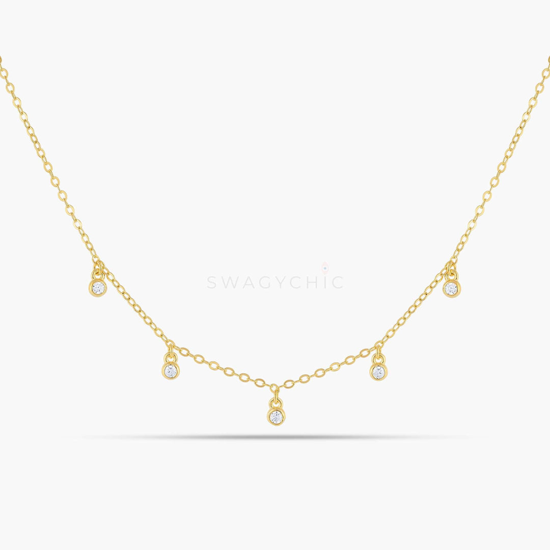 Everyday Bubble Dangle Necklace - Swagychic
