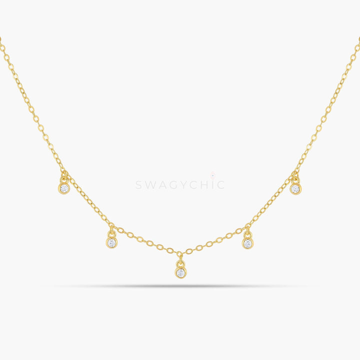 Everyday Bubble Dangle Necklace - Swagychic