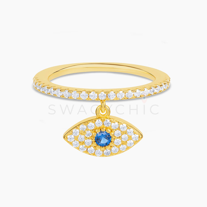 Eye Charm Stackable Ring - Swagychic