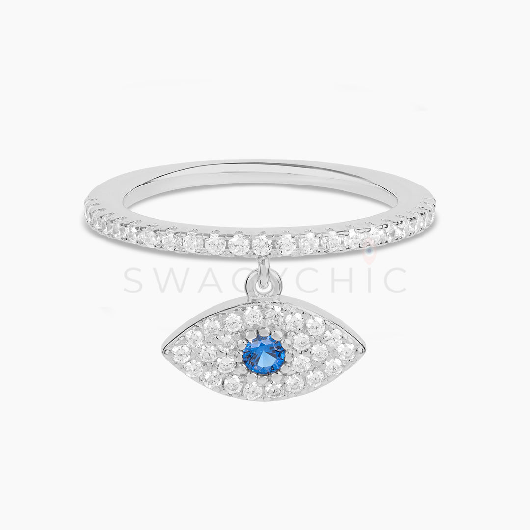 Eye Charm Stackable Ring - Swagychic