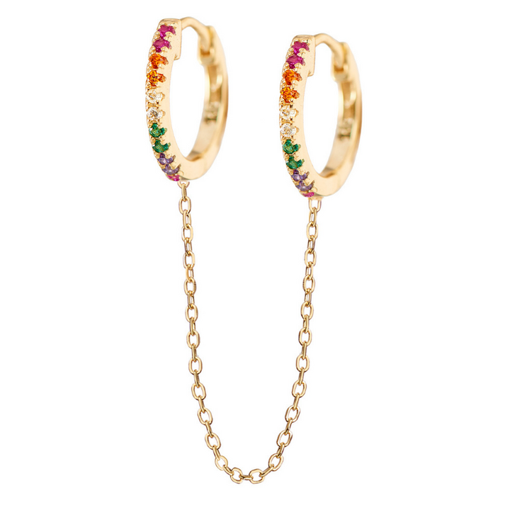 Gold Double Huggies - Swagychic