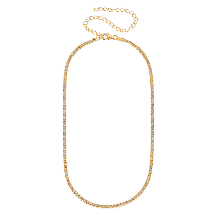 Gold Tennis Choker - Swagychic