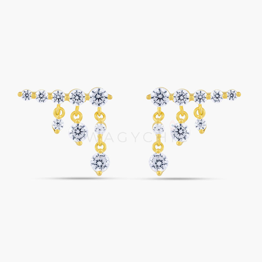 Graduated Crawler Earrings - Swagychic