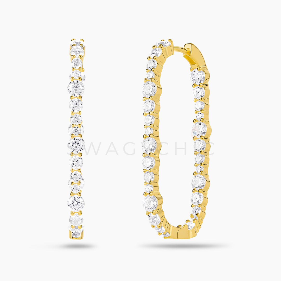 Graduated Italian-Cut Square Huggies - Swagychic