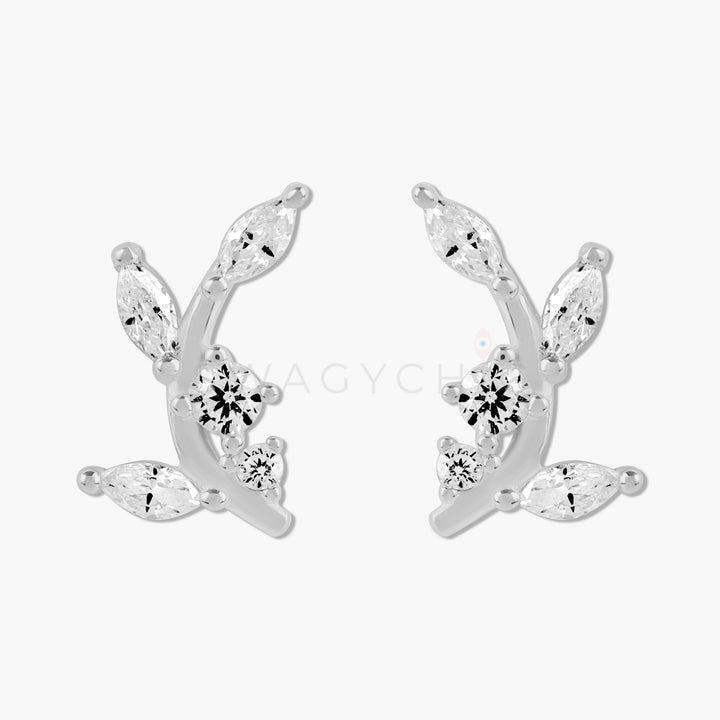 Greek Leaf Studs - Swagychic
