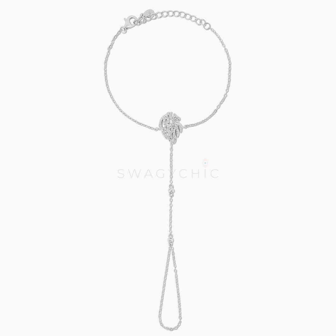 Judaism Flame Hand Chain Bracelet - Swagychic