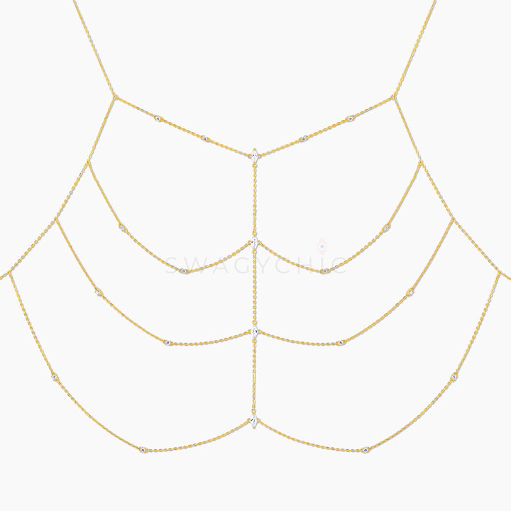 Marquise Elegance Necklace - Swagychic