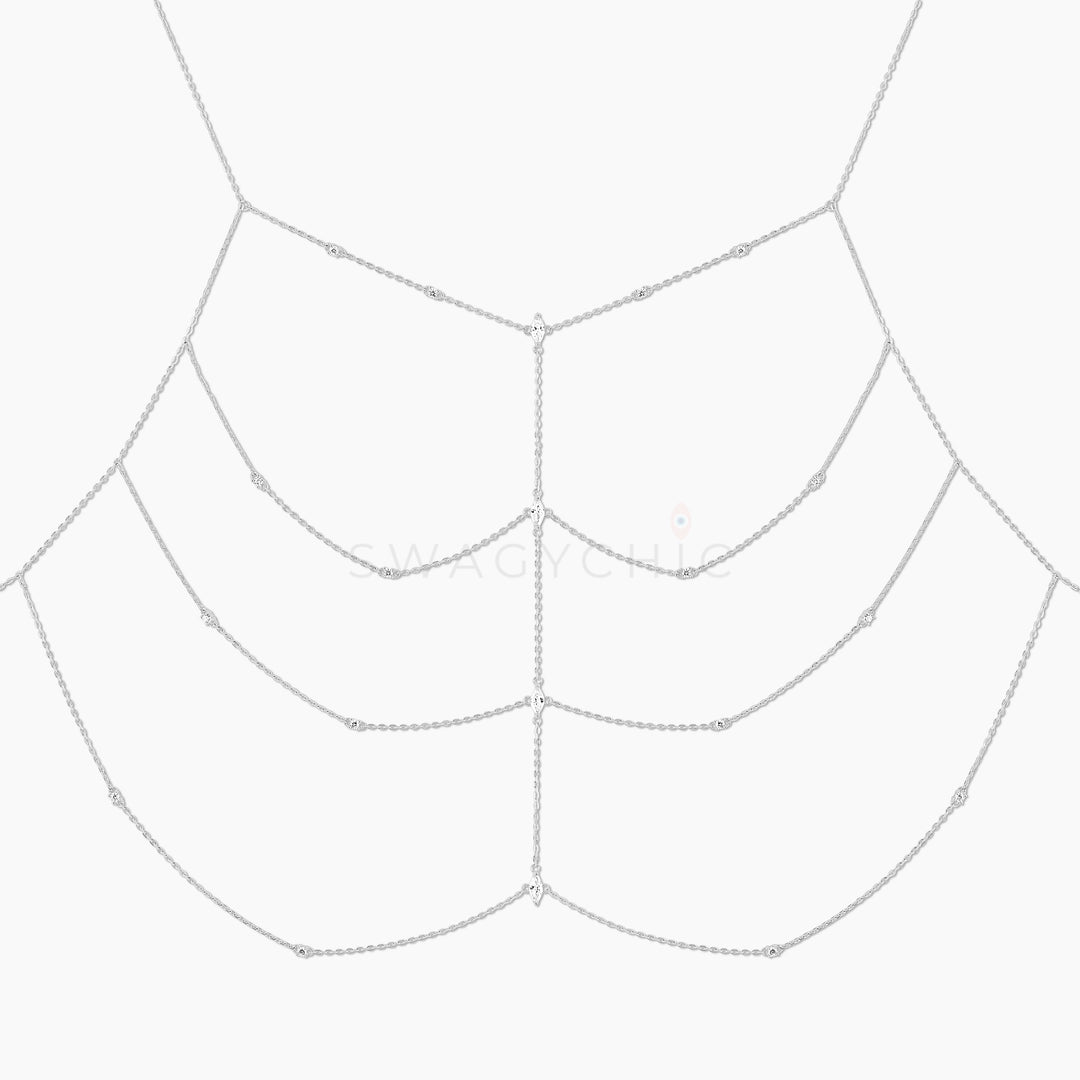 Marquise Elegance Necklace - Swagychic