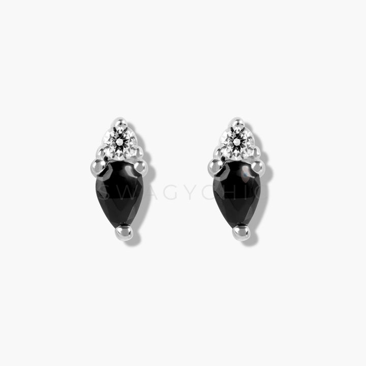 Mini Marquise Studs- Silver - Swagychic