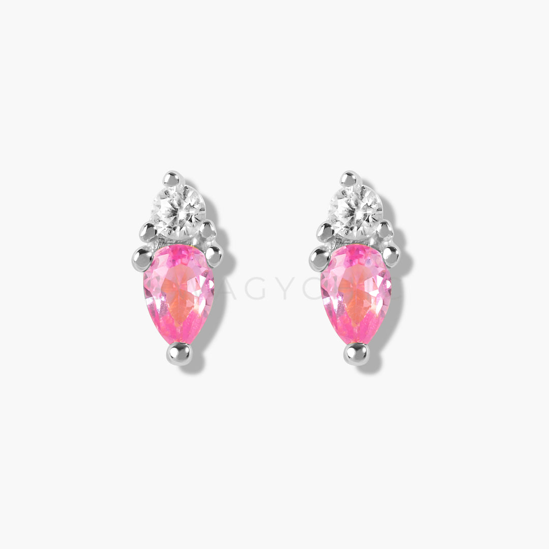 Mini Marquise Studs- Silver - Swagychic