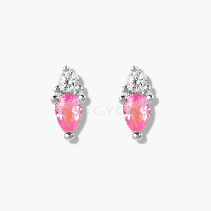 Mini Marquise Studs- Silver - Swagychic