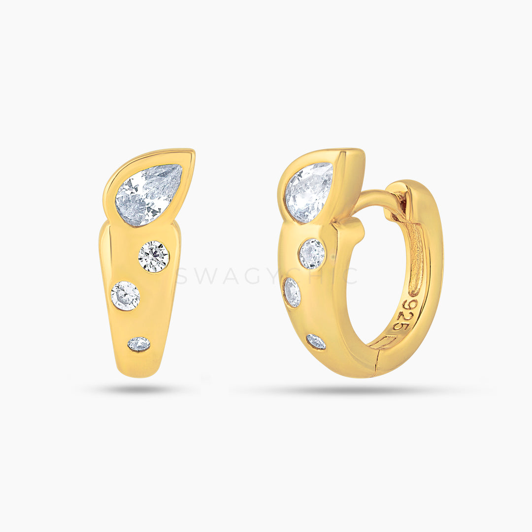 Mini Pear Chunky Huggies - Swagychic