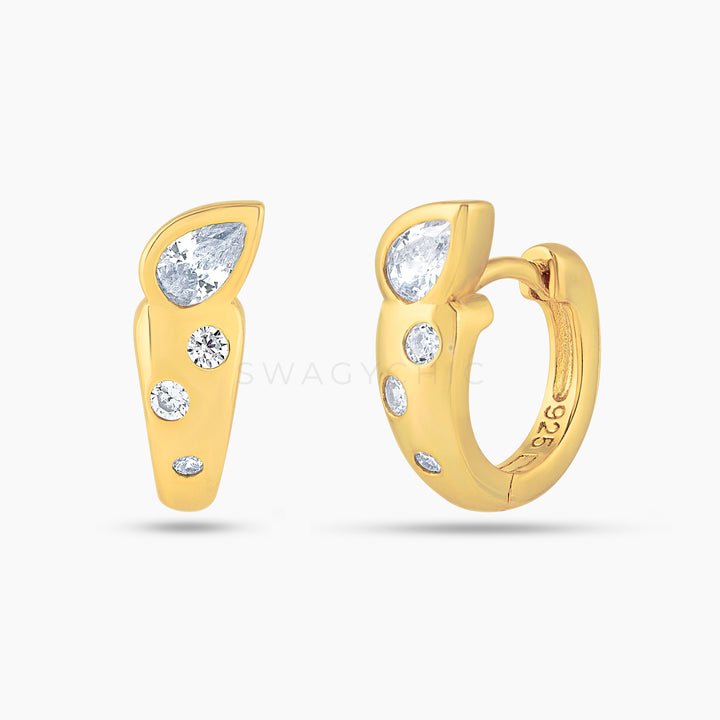 Mini Pear Chunky Huggies - Swagychic