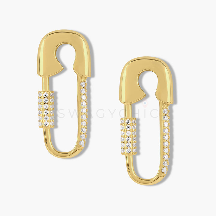 Safety Pin Studs - Swagychic