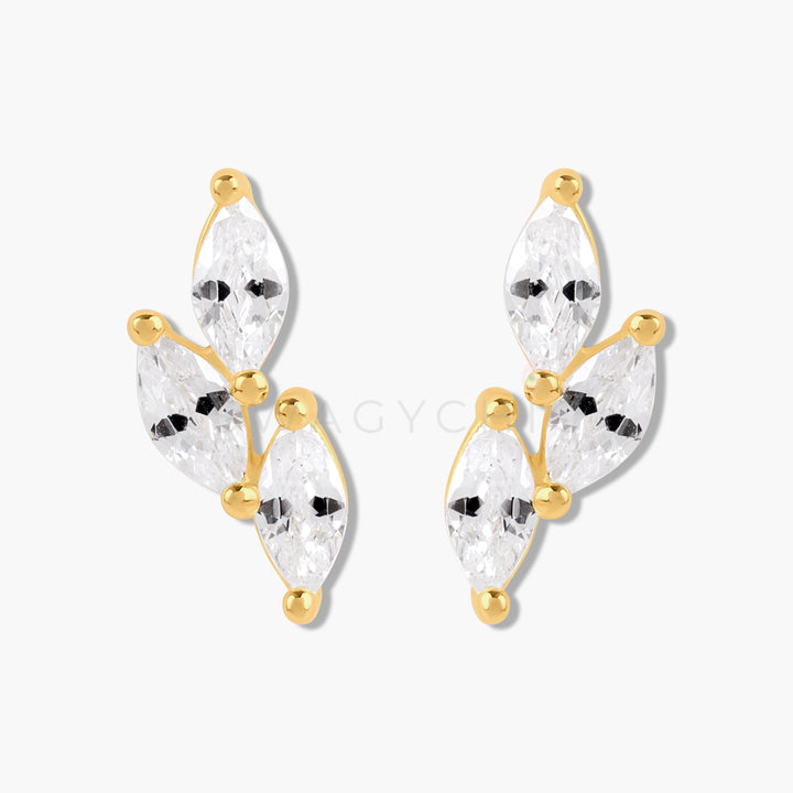 Scattered Marquise Studs - Swagychic