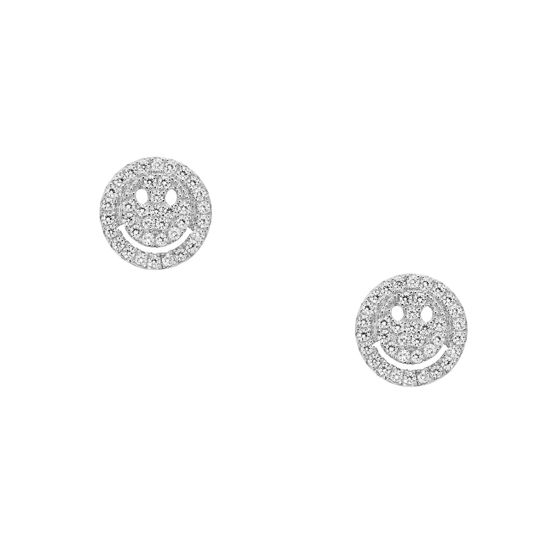 Smiley Studs - Swagychic