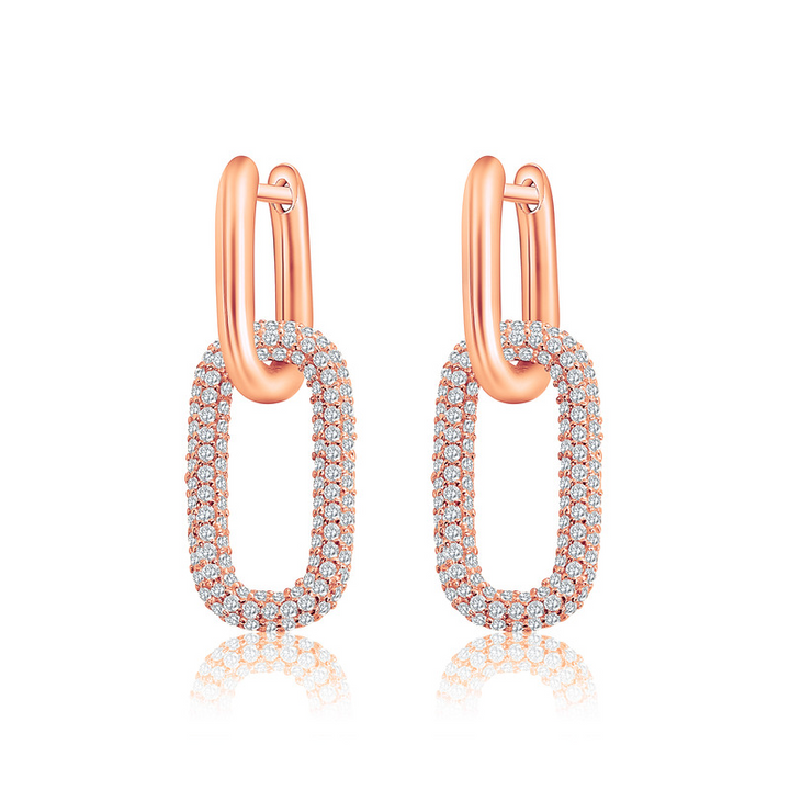 Small Double Oval Huggies - Swagychic