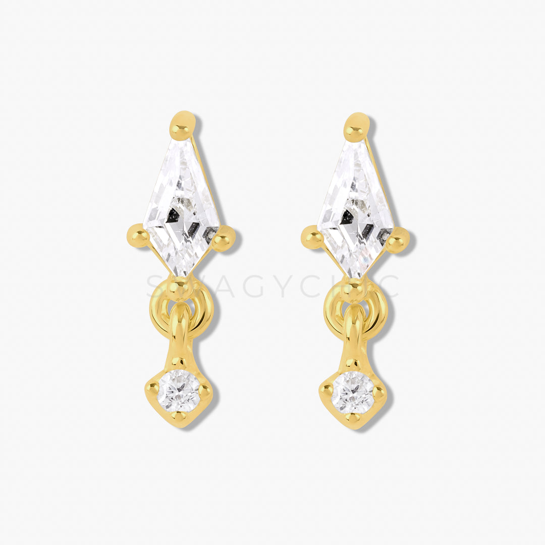 Spike Dangle Studs - Swagychic