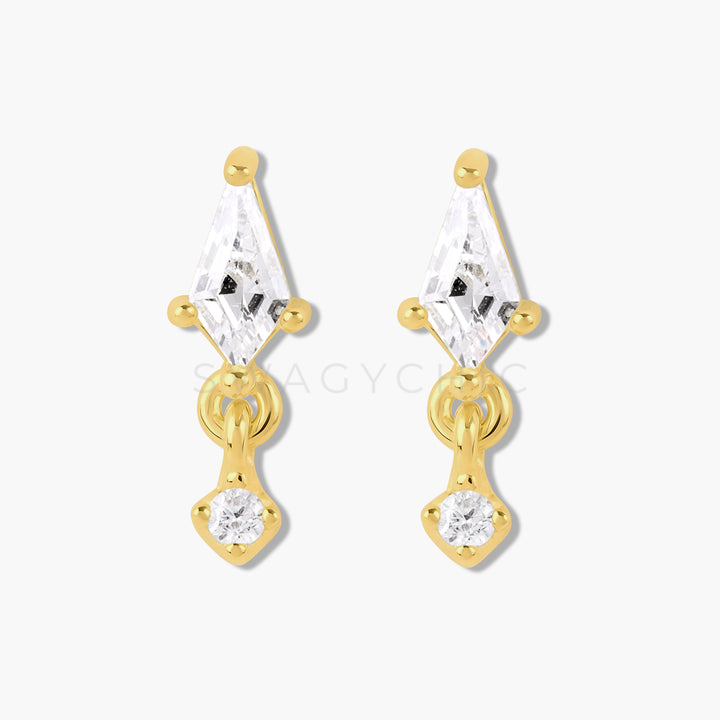 Spike Dangle Studs - Swagychic
