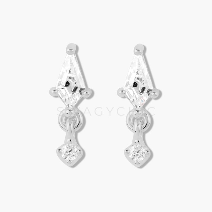 Spike Dangle Studs - Swagychic