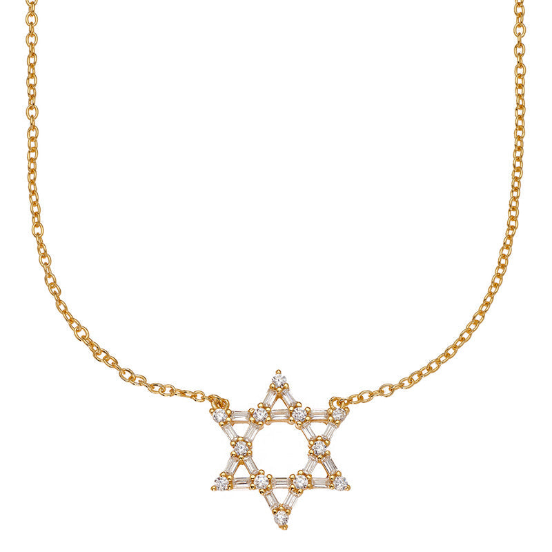 Star Of David Necklace - Swagychic