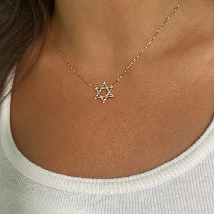 Star Of David Necklace