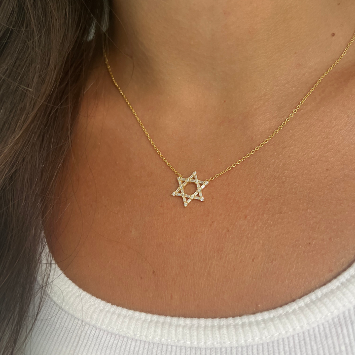 Star Of David Necklace