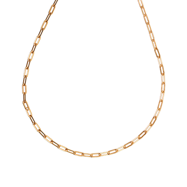 Dainty Paperclip Necklace