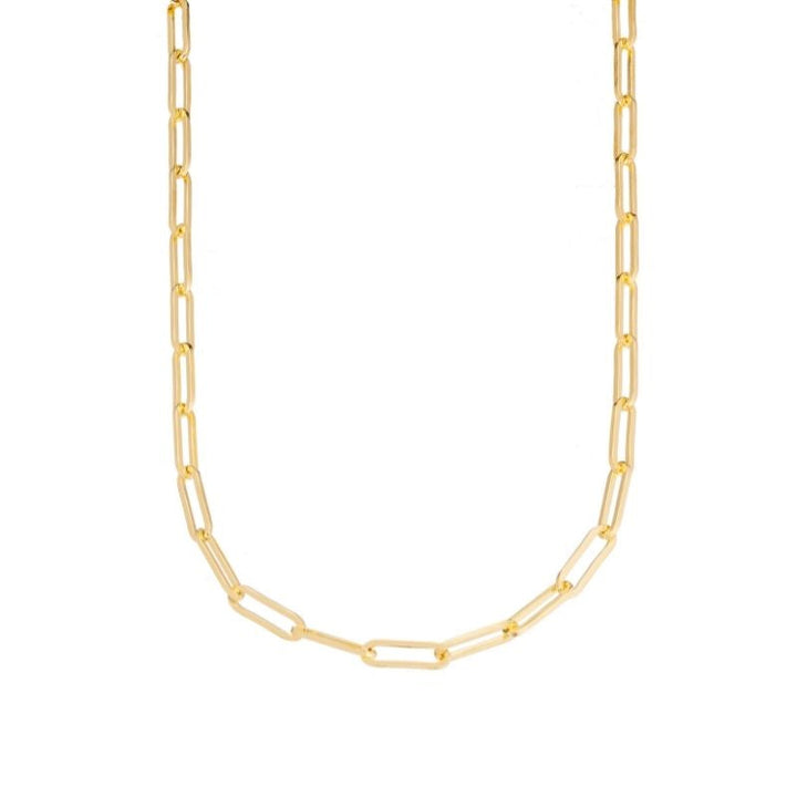 Thick Paperclip Necklace