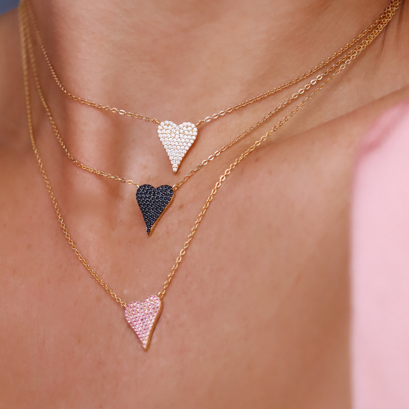 Adorned Heart Necklace