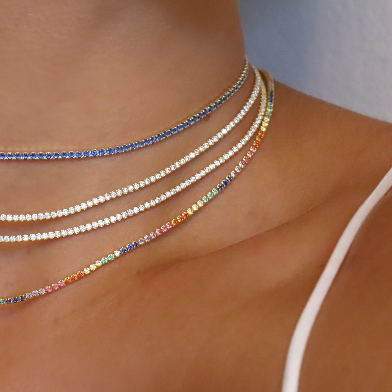 Gold Tennis Choker