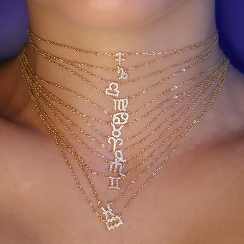 Gold Zodiac Necklace