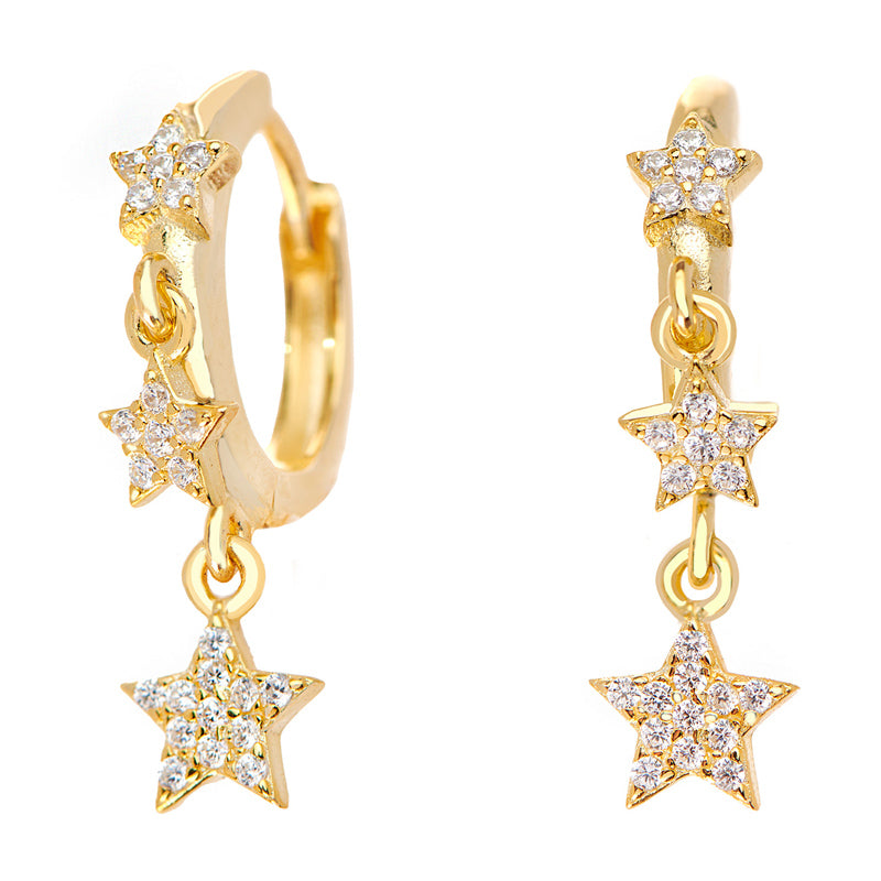 Star Dangle Huggies - Swagychic