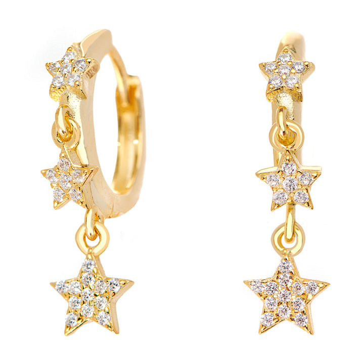 Star Dangle Huggies - Swagychic