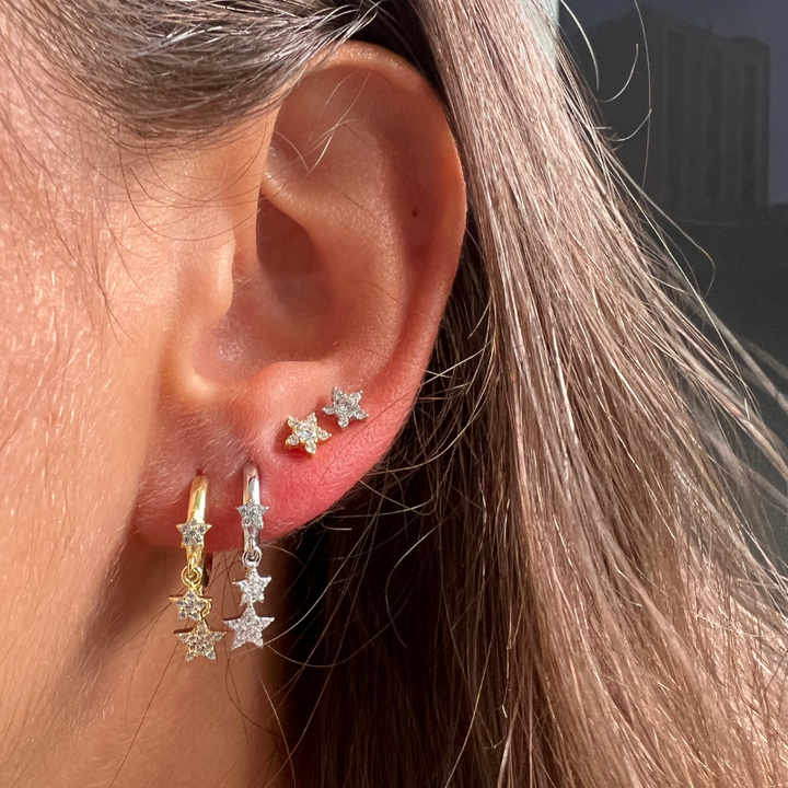 Star Dangle Huggies - Swagychic