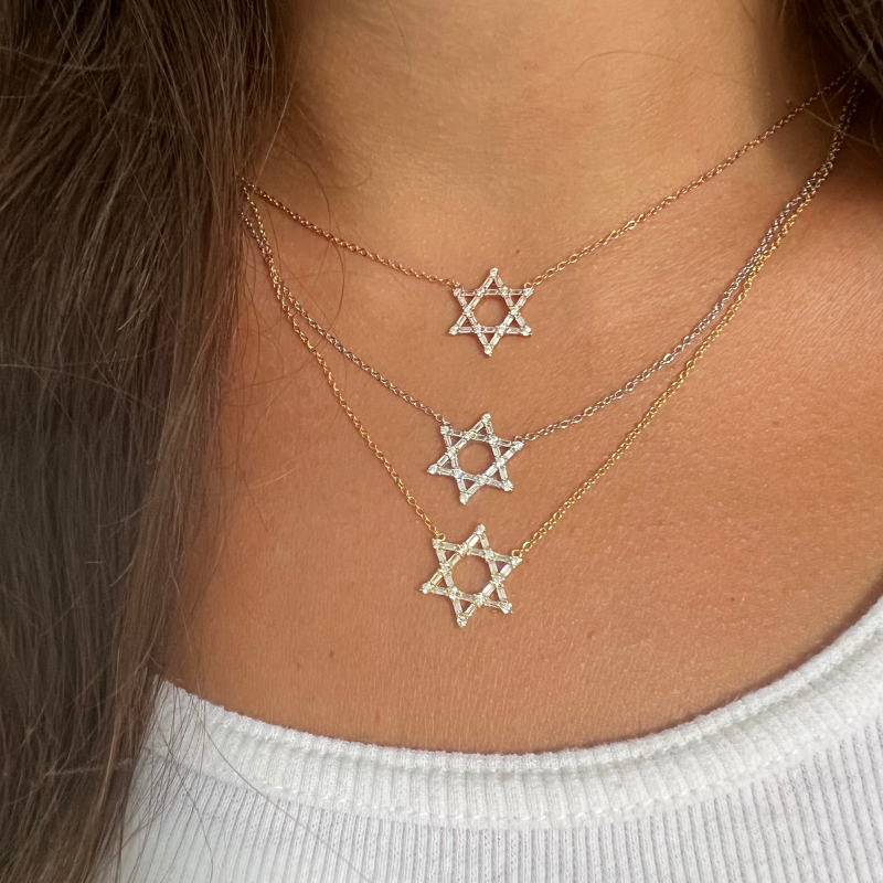 Star Of David Necklace - Swagychic