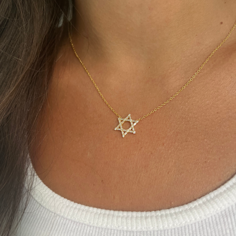 Star Of David Necklace - Swagychic