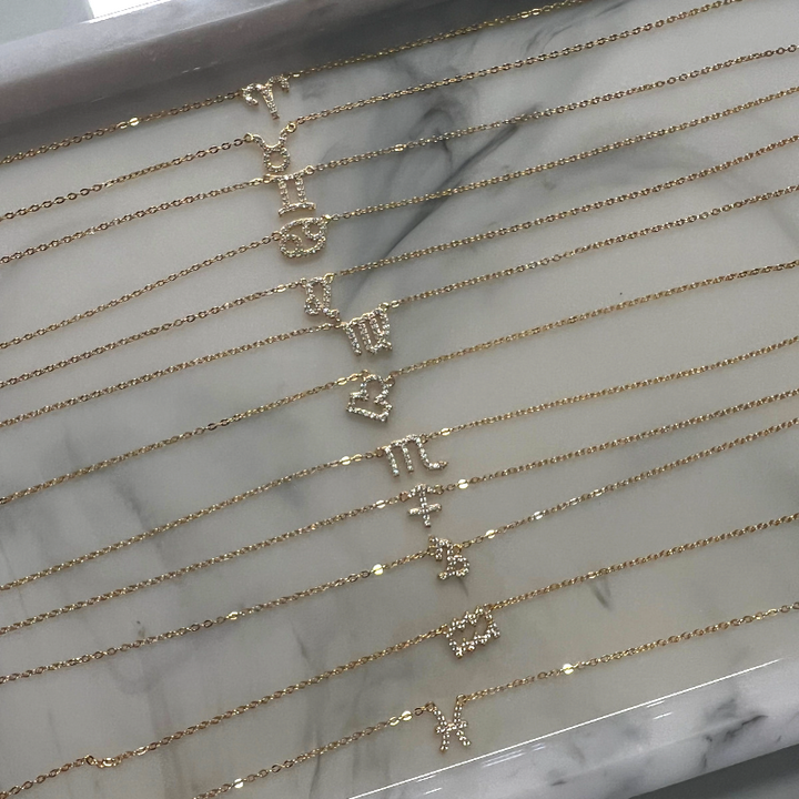 Gold Zodiac Necklace